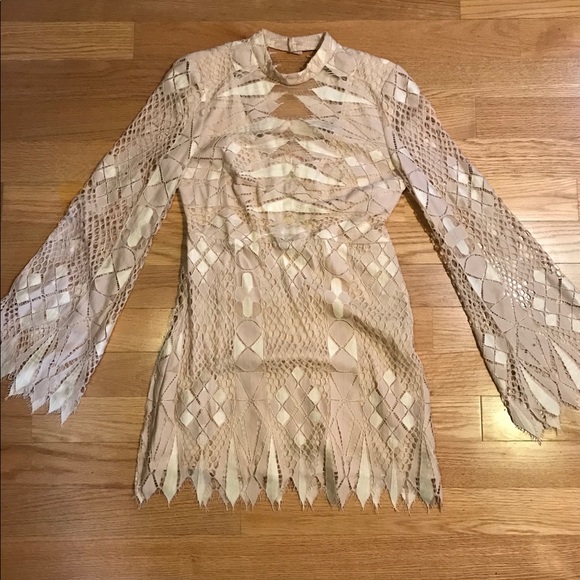 🍂Boho Free People Dress🍂 Size 6 Worn Once - Picture 1 of 4
